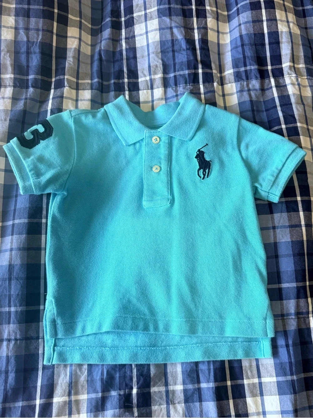Ralph Lauren Cotton Mesh Big Pony Polo ECU